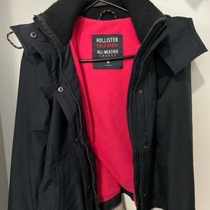 Hollister all weather jacket